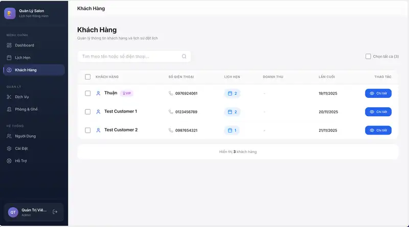 Công cụ hỗ trợ quản lý đặt lịch cho lĩnh vực Salon tóc - Hình 4
