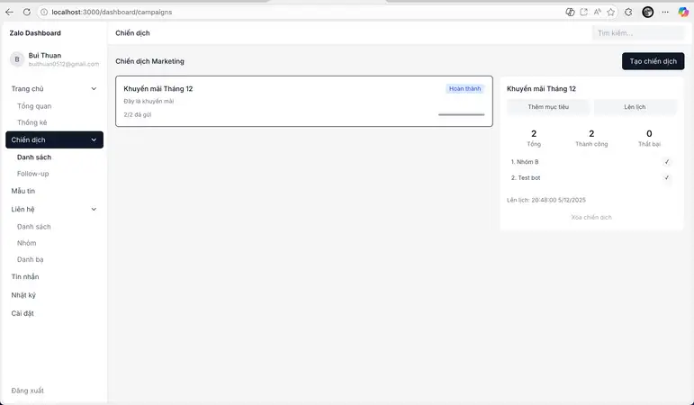 Phần mềm Zalo Marketing - Hình 3