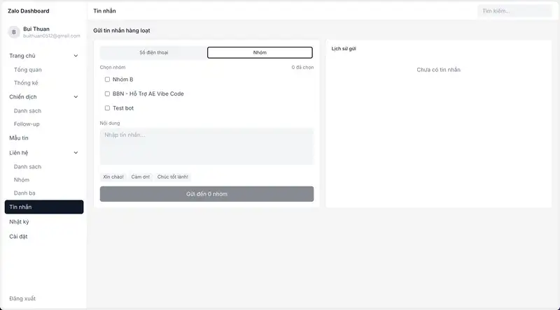 Phần mềm Zalo Marketing - Hình 5